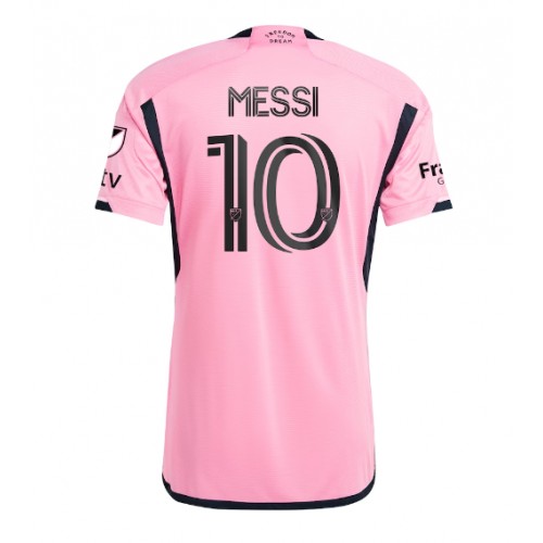 Pánský Fotbalový dres Inter Miami Lionel Messi #10 2024-25 Domácí Krátký Rukáv